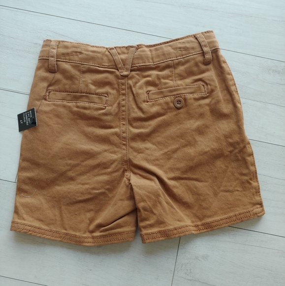 VOLCOM NEW toddler Linen Button Up Shirt & Chino Shorts Set - Picture 9 of 12